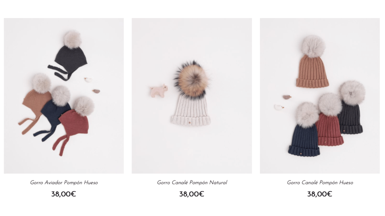 opciones gorro canale